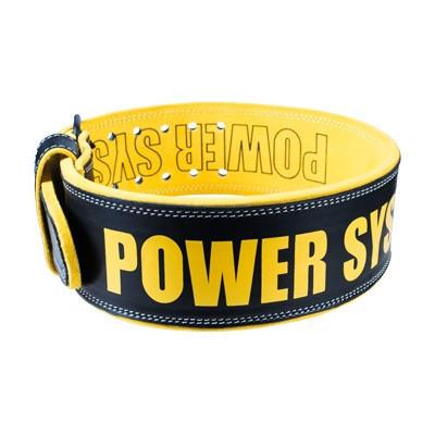 Пояс для тяжелой атлетики Power System Beast PS-3830 L Black/Yellow