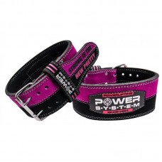 Пояс для пауерліфтингу Power System PS-3850 Strong Femme Black / Pink S 