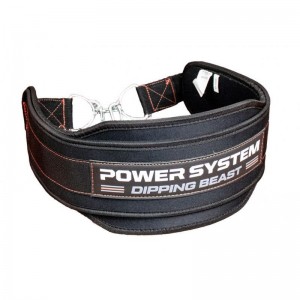 Пояс для отягощений Power System Dipping Beast PS-3860 Black/Red Пояс для отягощений Power System Dipping Beast PS-3860 Black/Red