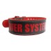 Пояс для тяжелой атлетики Power System Beast PS-3830 M Black/Red