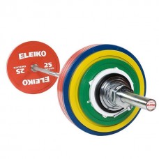 Штанга для пауэрлифтинга Eleiko 3002312 тренировочная в сборе - 185 кг