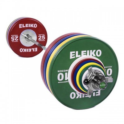 Штанга параолимпийская Eleiko 3002309 в сборе - 190,5 кг
