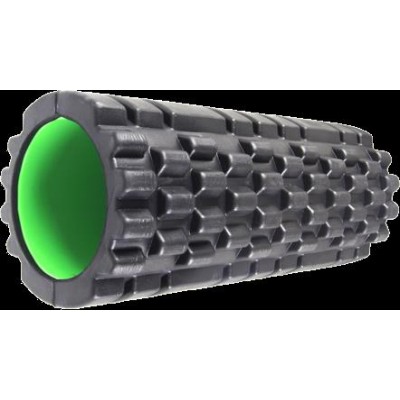 Роллер масажный Power System Fitness Foam Roller PS-4050 Black/Green