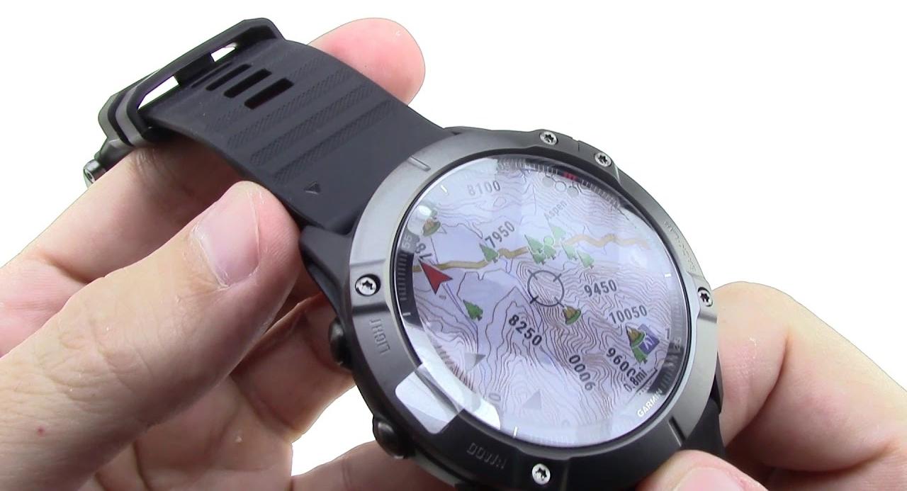 Спортивные часы Garmin Fenix 6S Silver with Black Band 010-02159-01 - фото 1