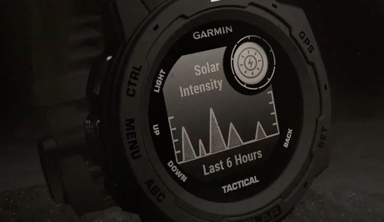 Часы-навигатор Garmin Instinct Solar Tactical Black 010-02293-03 - фото 2