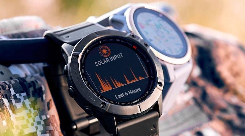 Спортивные часы Garmin Fenix 6S Pro Solar 010-02409-15 - фото 1