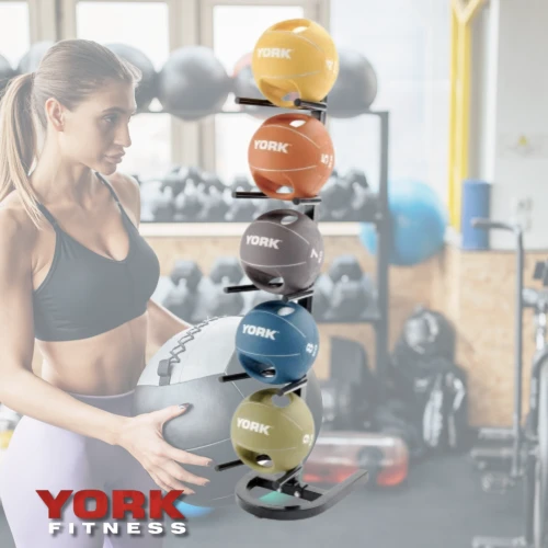 Универсальность медбола York Fitness